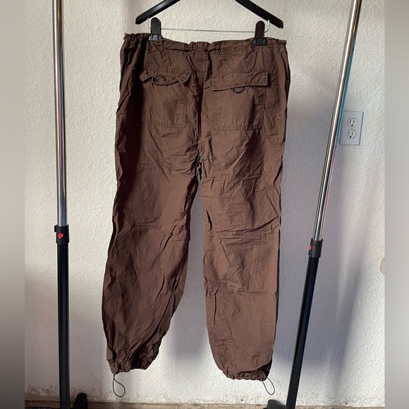 GARAGE brown drawstring pants - Picture 4 of 4